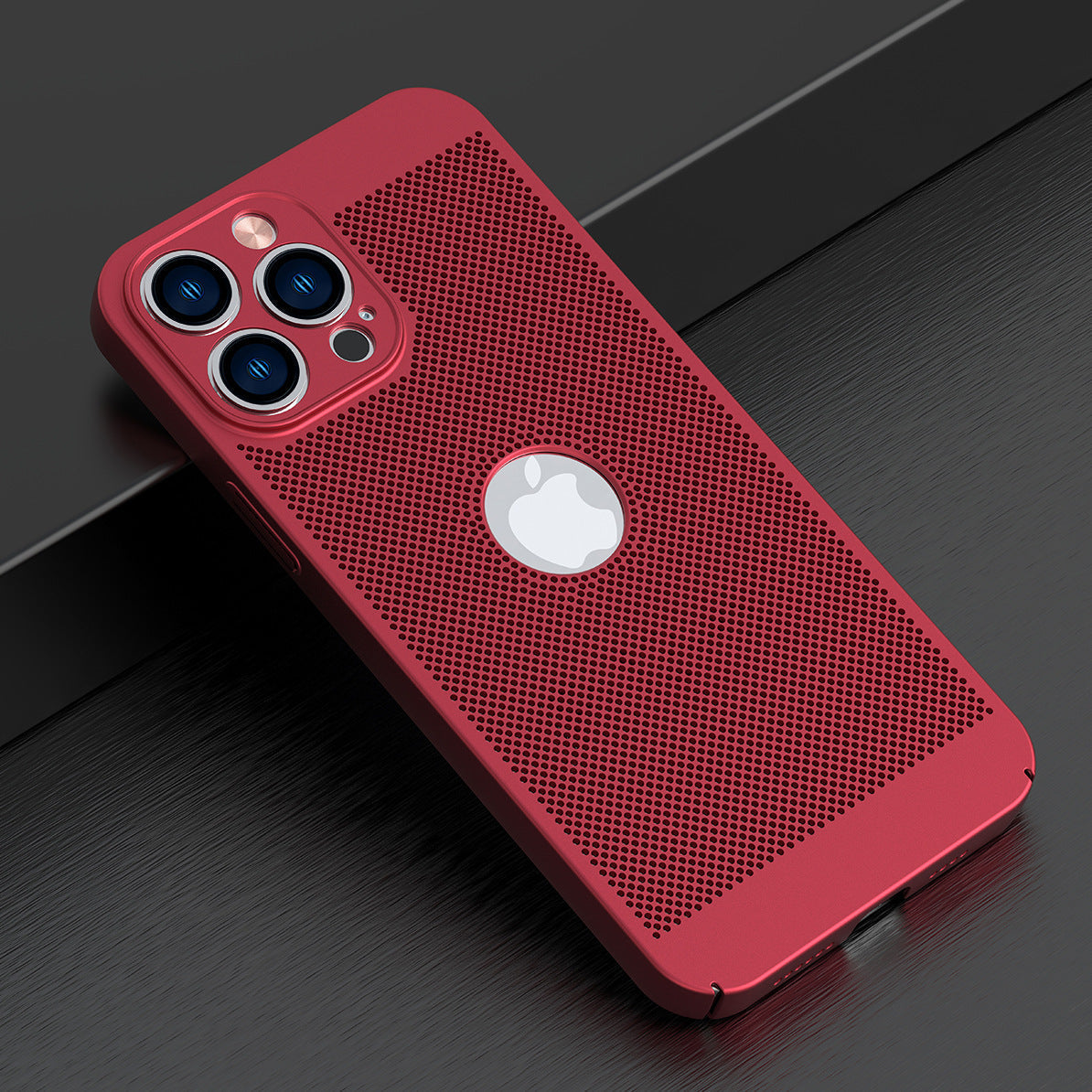 ??Fully enclosed grid heat dissipation magnetic phone case