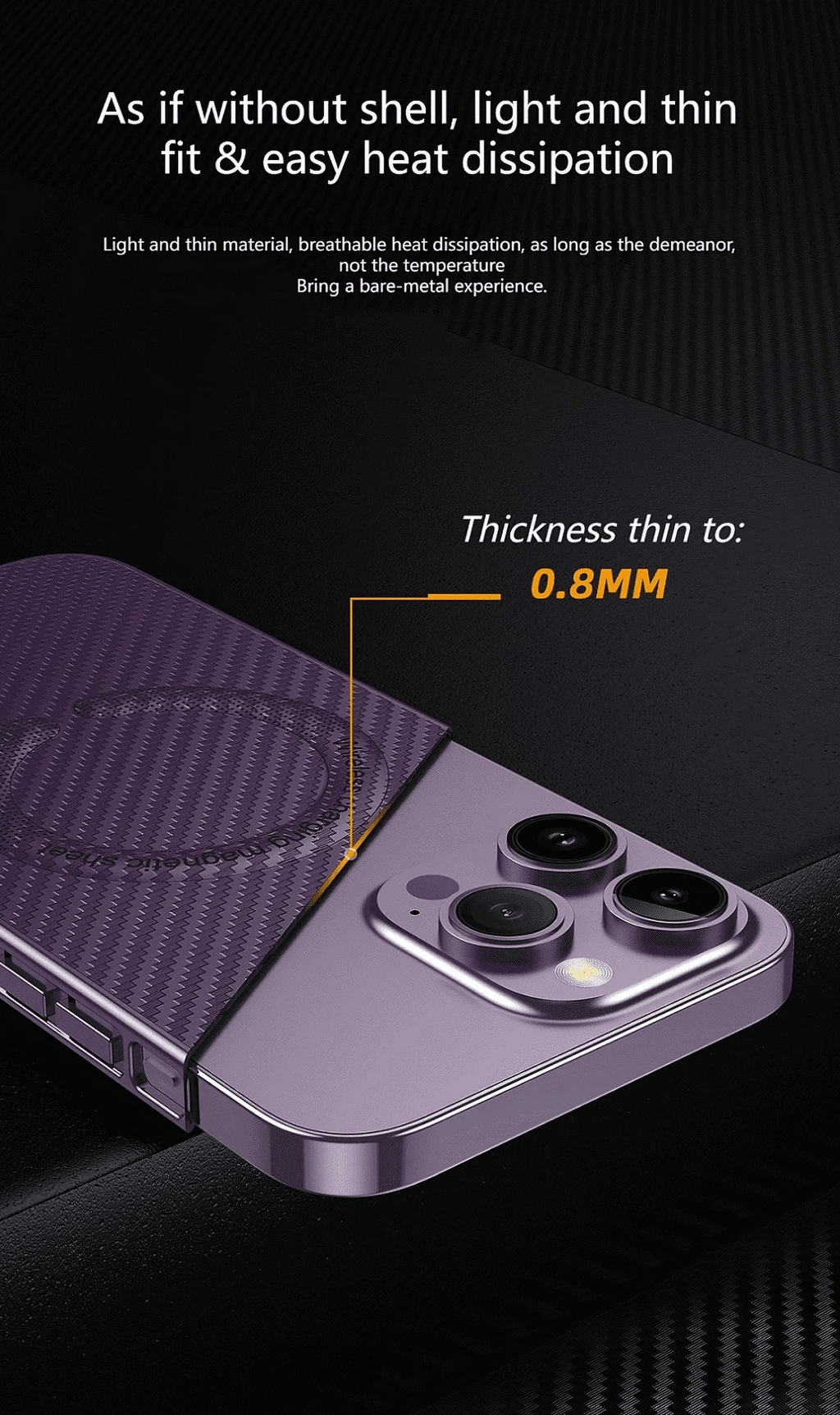 Business Leather Magnetic Phone Case