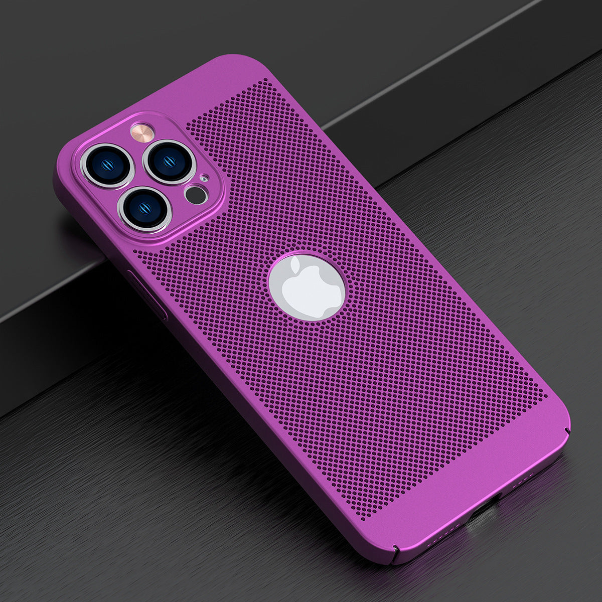 ??Fully enclosed grid heat dissipation magnetic phone case