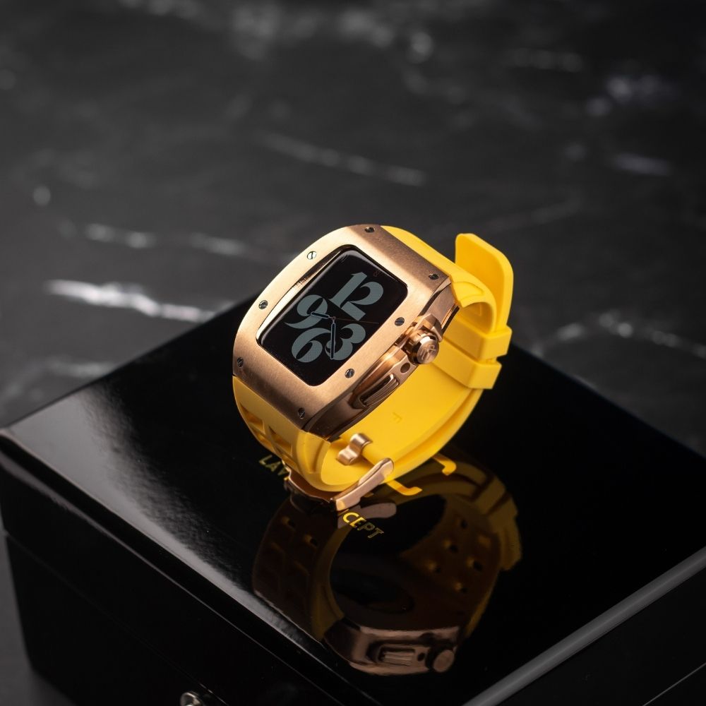 44MM Sport Edition Luxury iWatch Case: Rose Gold