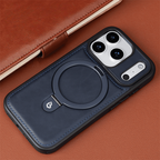 Premium Business Leather Magnetic Case for iPhone 17 Series