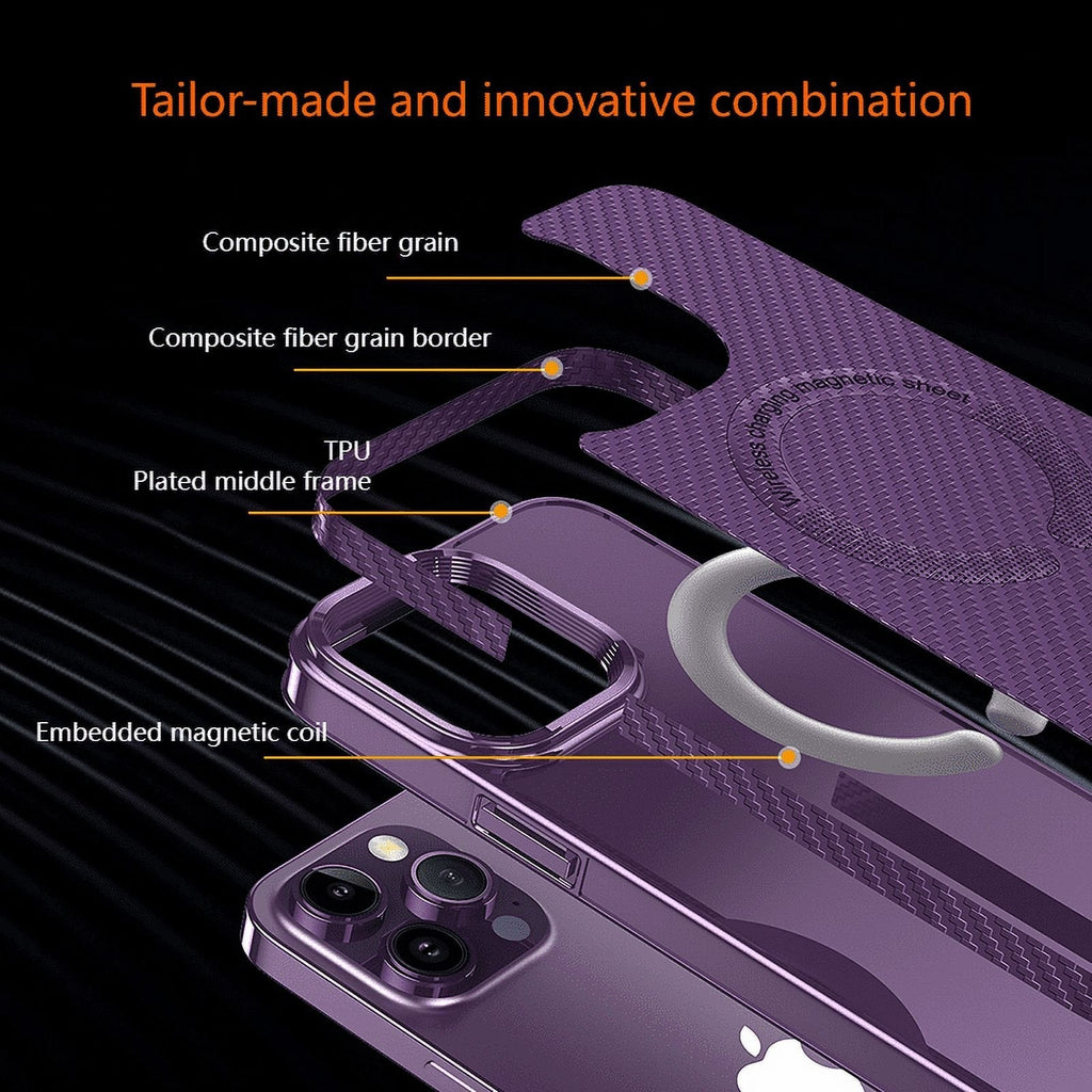 Business Leather Magnetic Phone Case