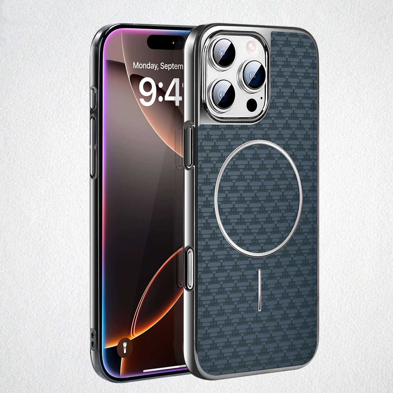 Electroplating Leather Mobile Phone Case