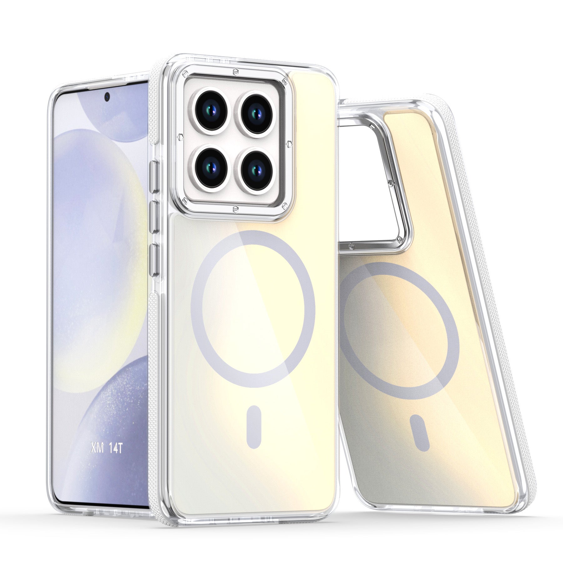 Anti-collision Colorful Magnetic Mobile Phone Case