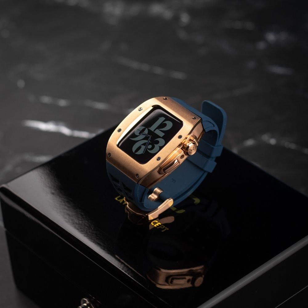 44MM Sport Edition Luxury iWatch Case: Rose Gold
