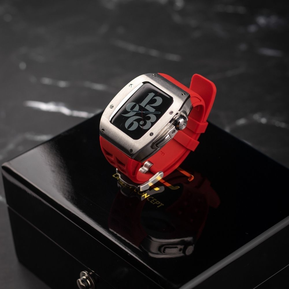 44MM Sport Edition Luxury iWatch Case: Silver