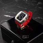 45MM Sports Edition Luxury iWatch Case: Silver