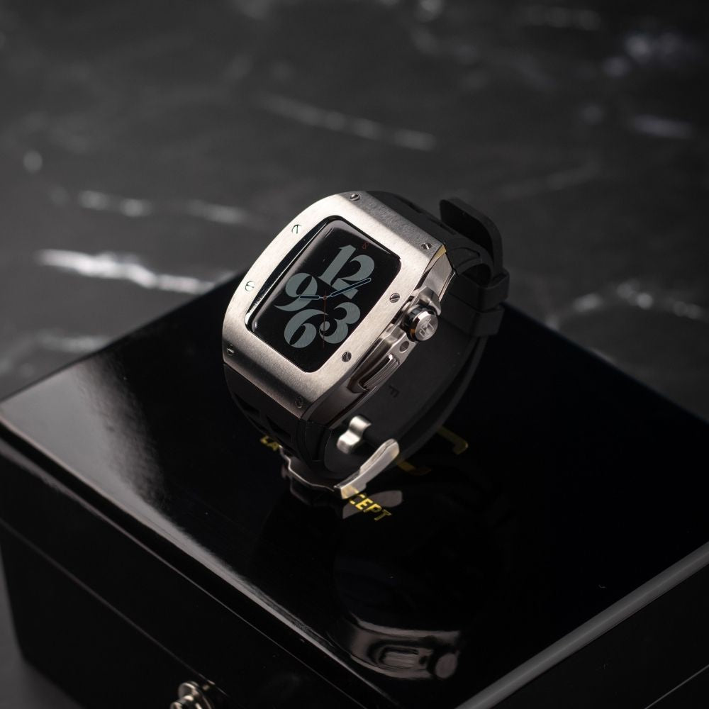 45MM Sports Edition Luxury iWatch Case: Silver