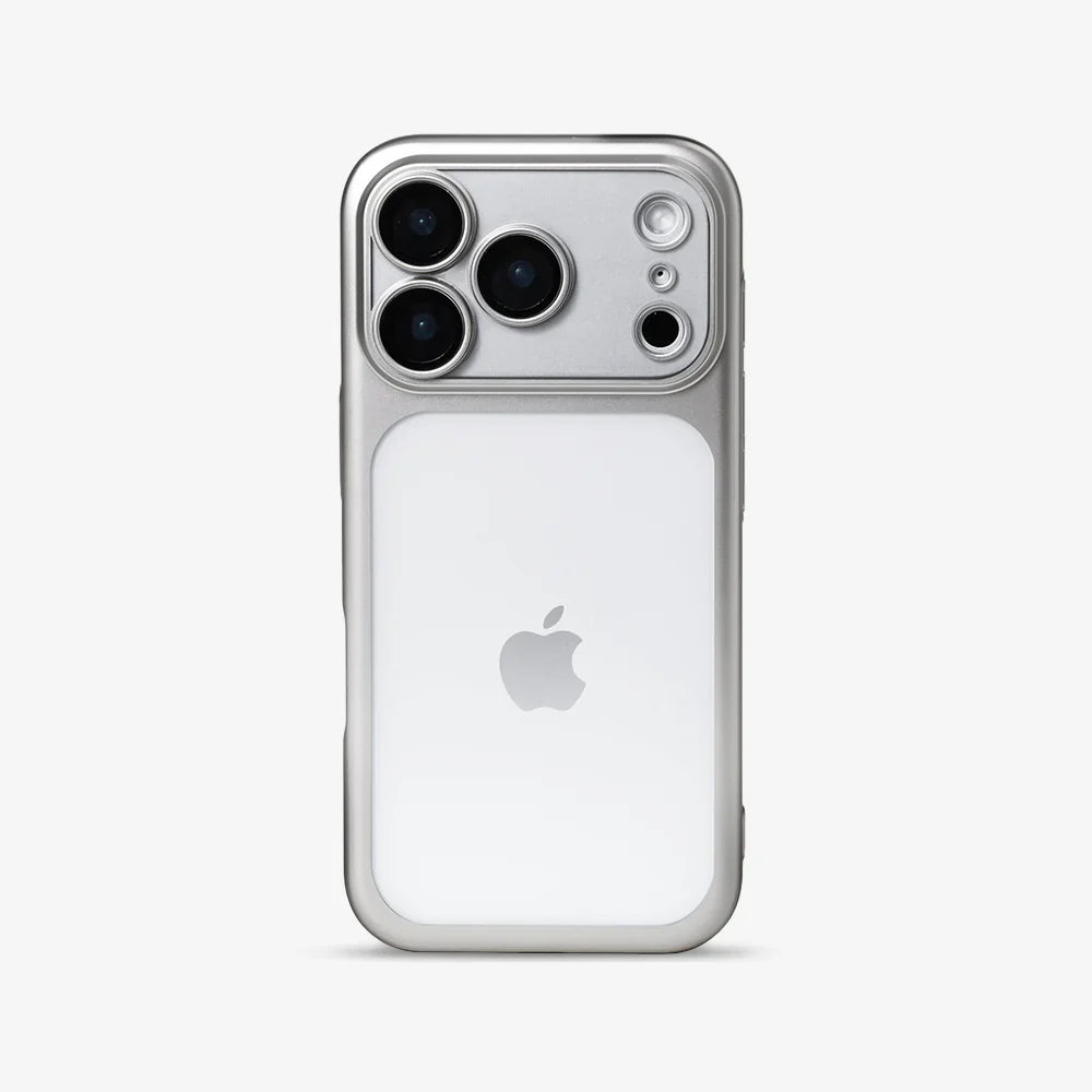iPhone 17 Series Drop-Proof Matte Electroplated Case with Full Lens Protection