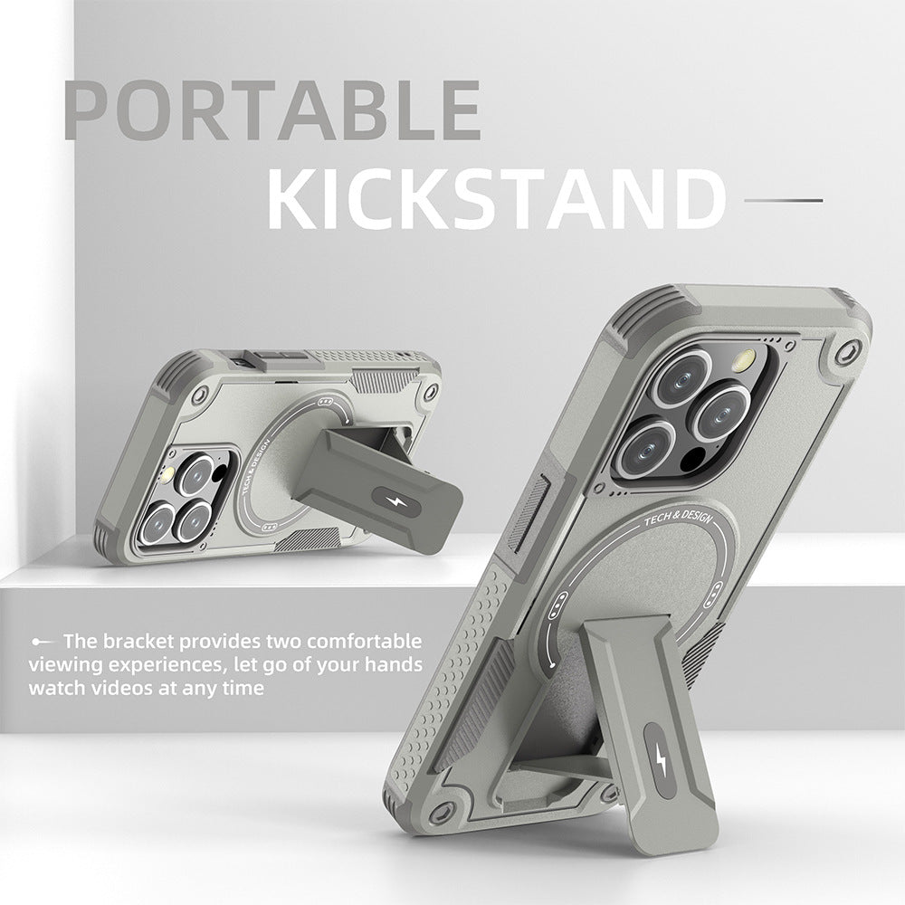 Bundesliga Magnetic Hidden Bracket Mobile Phone Case