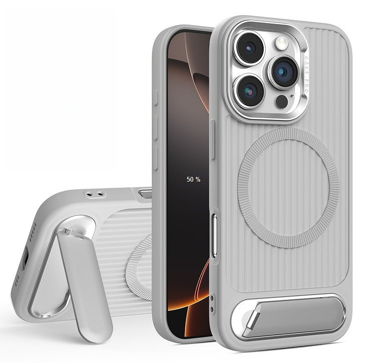 Silicone Phone Case With Magnetic Invisible Bracket