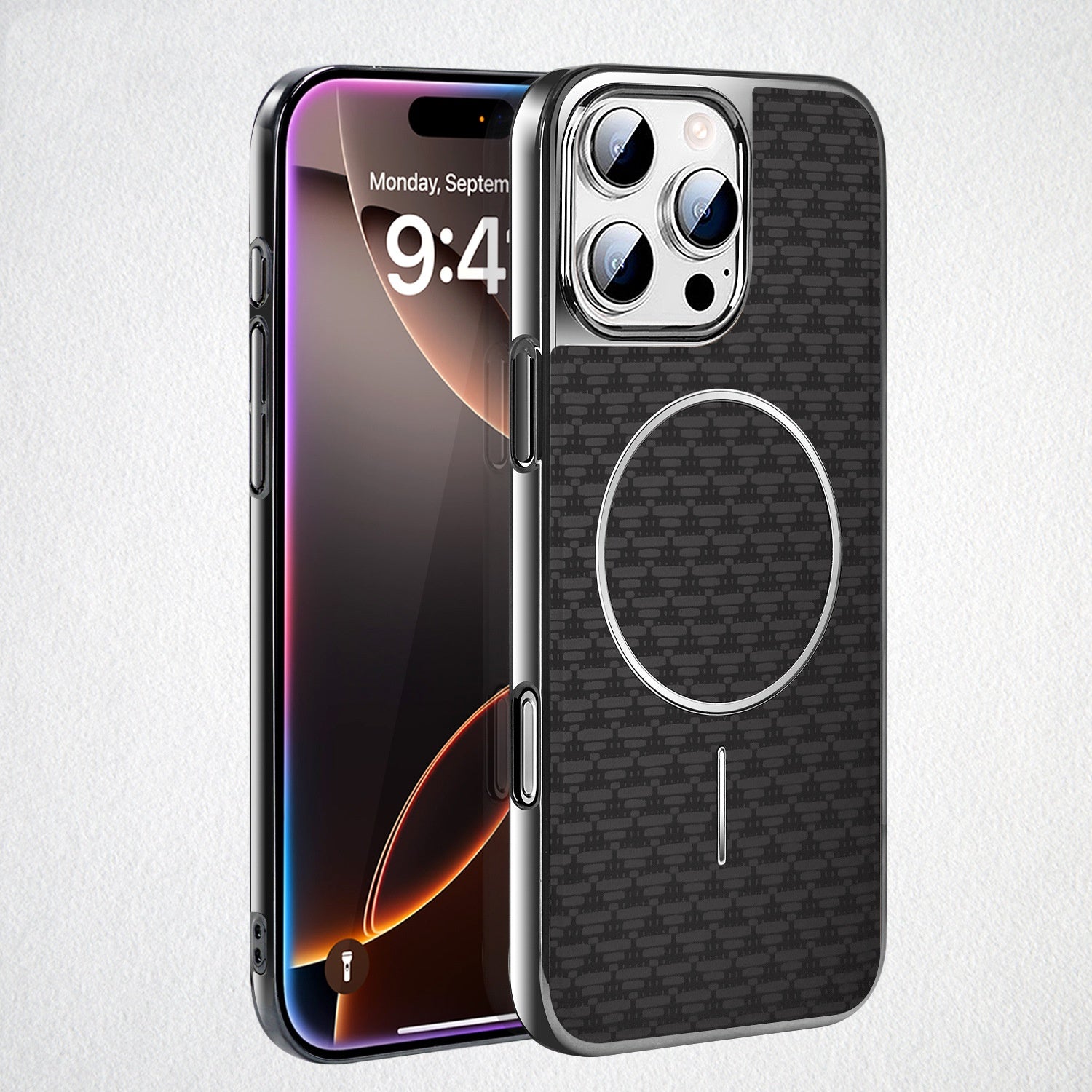 Electroplating Leather Mobile Phone Case