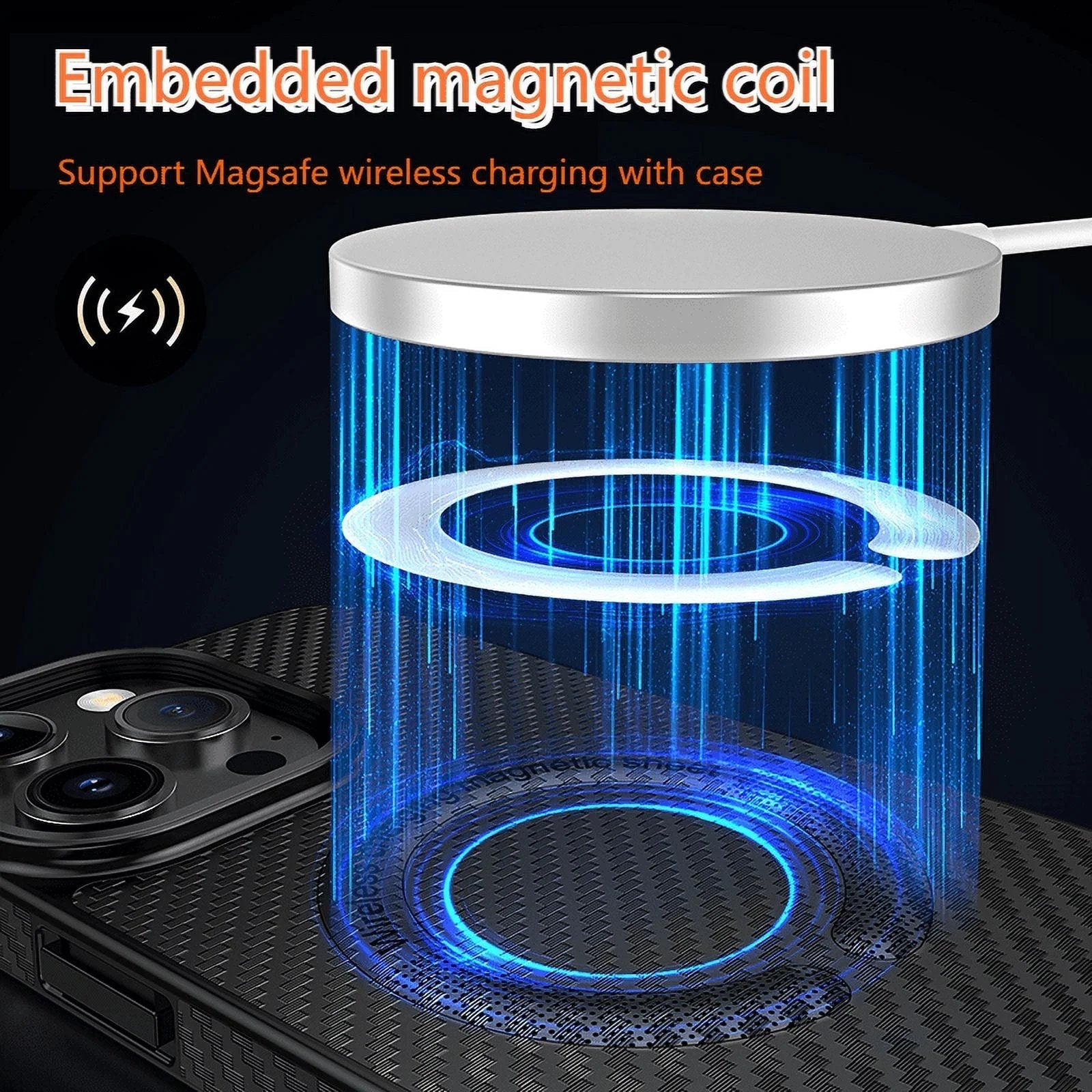 Business Leather Magnetic Phone Case