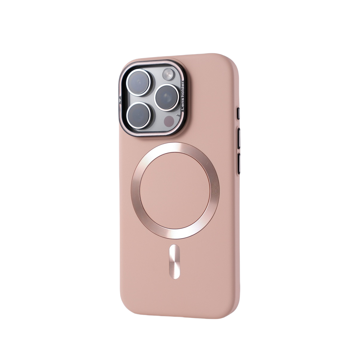 iPhone 17 Series Skin-Feel Magnetic Case with Built-in Lens Holder & Drop Protection