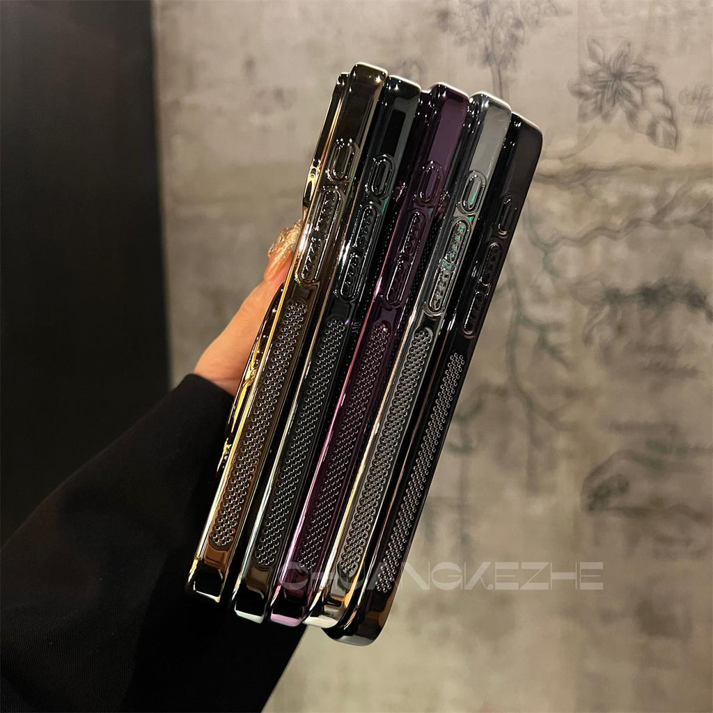 iPhone 17 Series Magnetic Cooling Case | 360° Rotating Stand & Shockproof Protection