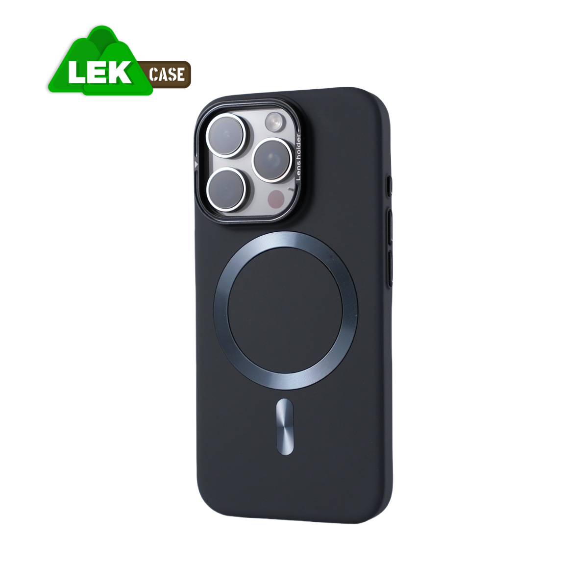 iPhone 17 Series Skin-Feel Magnetic Case with Built-in Lens Holder & Drop Protection