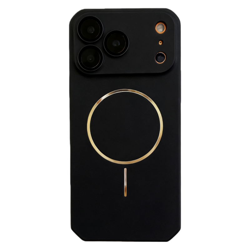 iPhone 17 Pro Max Magnetic Matte Case – Fine-Circle Lens Protection, Slim & Shockproof Design