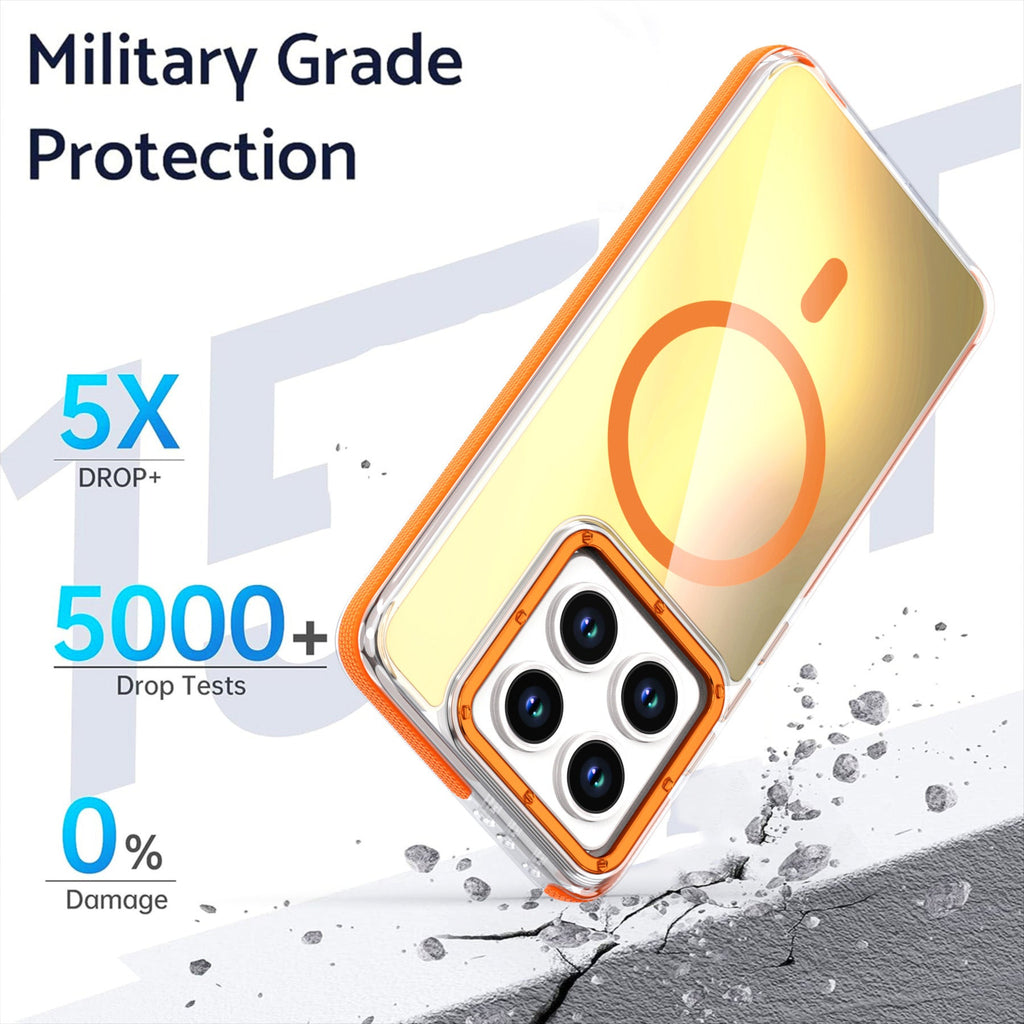 Anti-collision Colorful Magnetic Mobile Phone Case