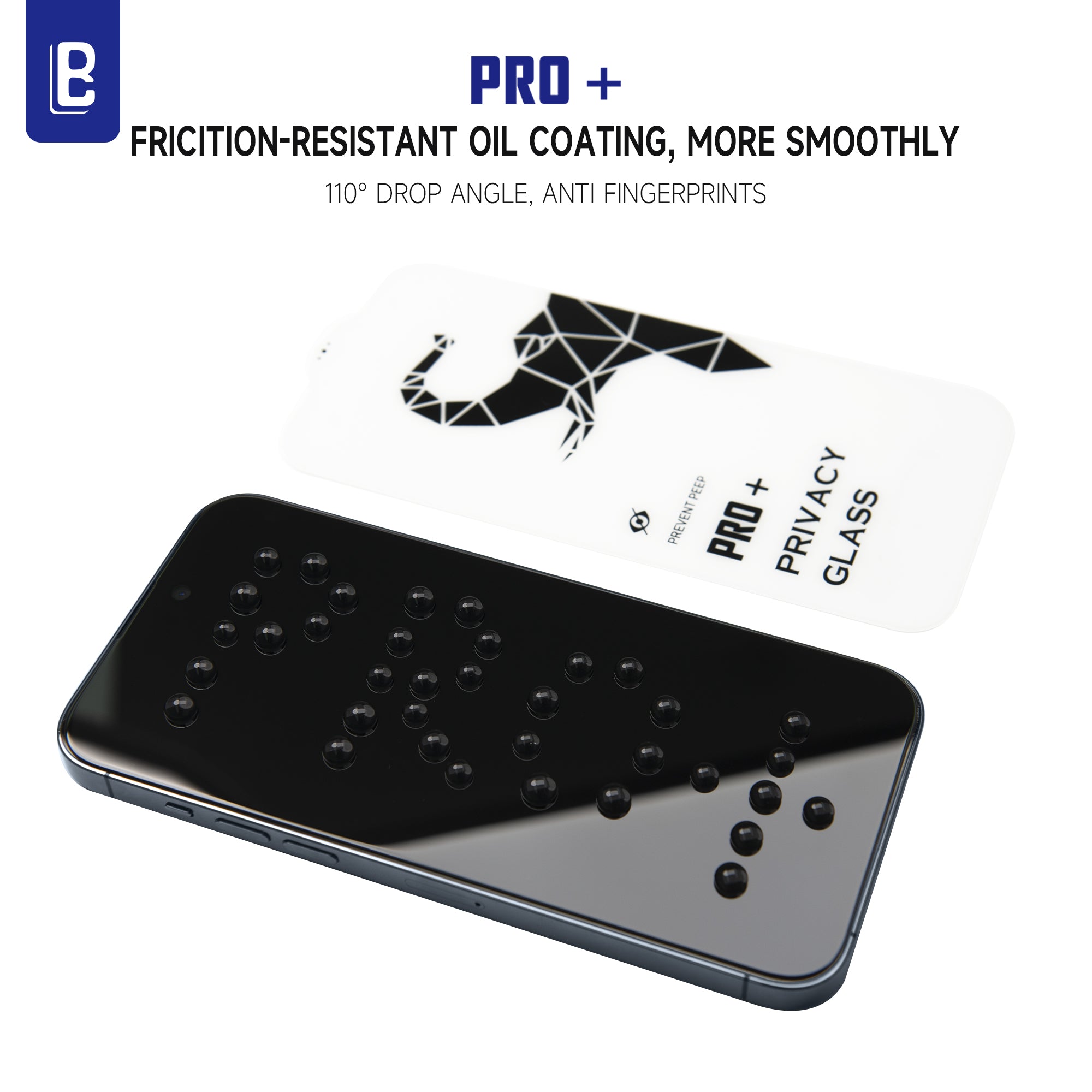 iPhone 16 Series: 5D Privacy Screen Protector, Anti Spy, Anti Scratch, 100% Dust Free