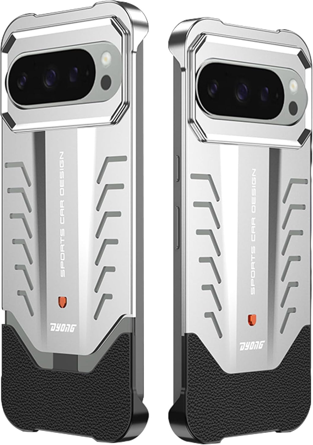 Aluminum Alloy Shockproof Heat Dissipation Case with Elastic Buckle Design