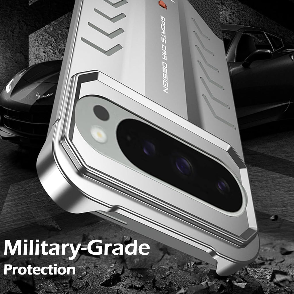 Aluminum Alloy Shockproof Heat Dissipation Case with Elastic Buckle Design
