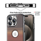 Kevlar Textured Magnetic Phone Case With Full Lens Coverage