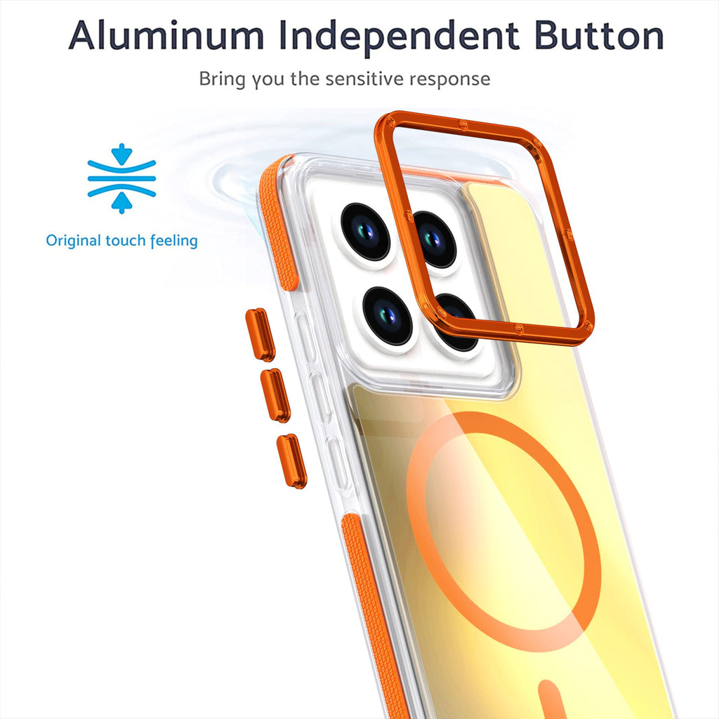Anti-collision Colorful Magnetic Mobile Phone Case