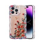 iPhone 17 Series Oil Painting Flower Case – Artistic Floral Protective Cover