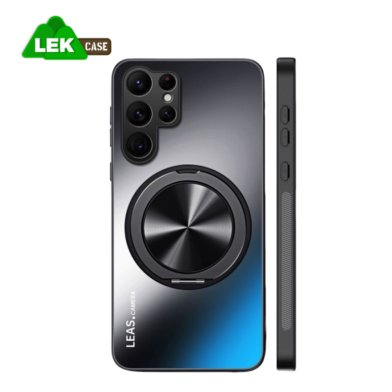 ??Fully inclusive magnetic bracket skin-feel mobile phone case