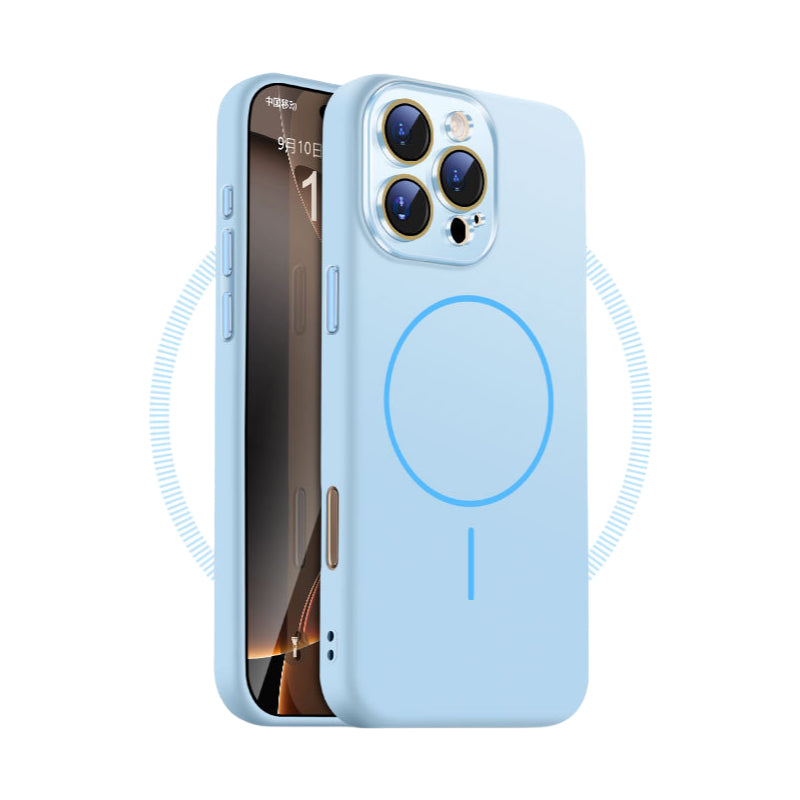 Liquid Fine Circle Magnetic Mobile Phone Case