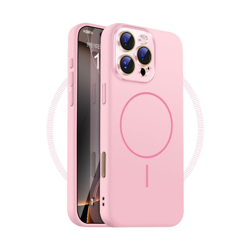 Liquid Fine Circle Magnetic Mobile Phone Case