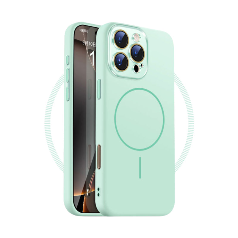 Liquid Fine Circle Magnetic Mobile Phone Case