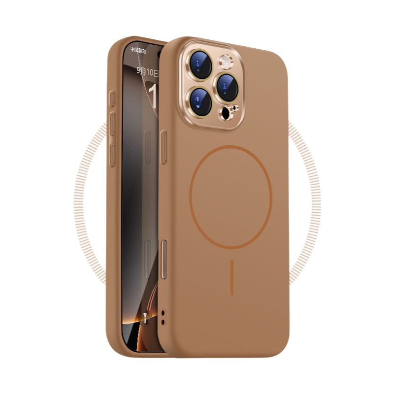 Liquid Fine Circle Magnetic Mobile Phone Case