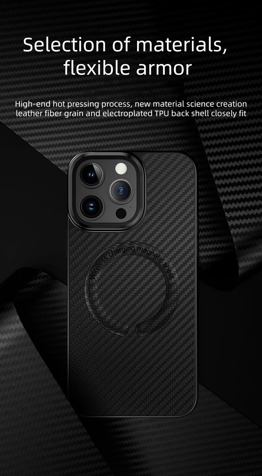 Business Leather Magnetic Phone Case