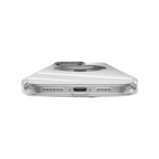 Two-color transparent magnetic rotating bracket first shell