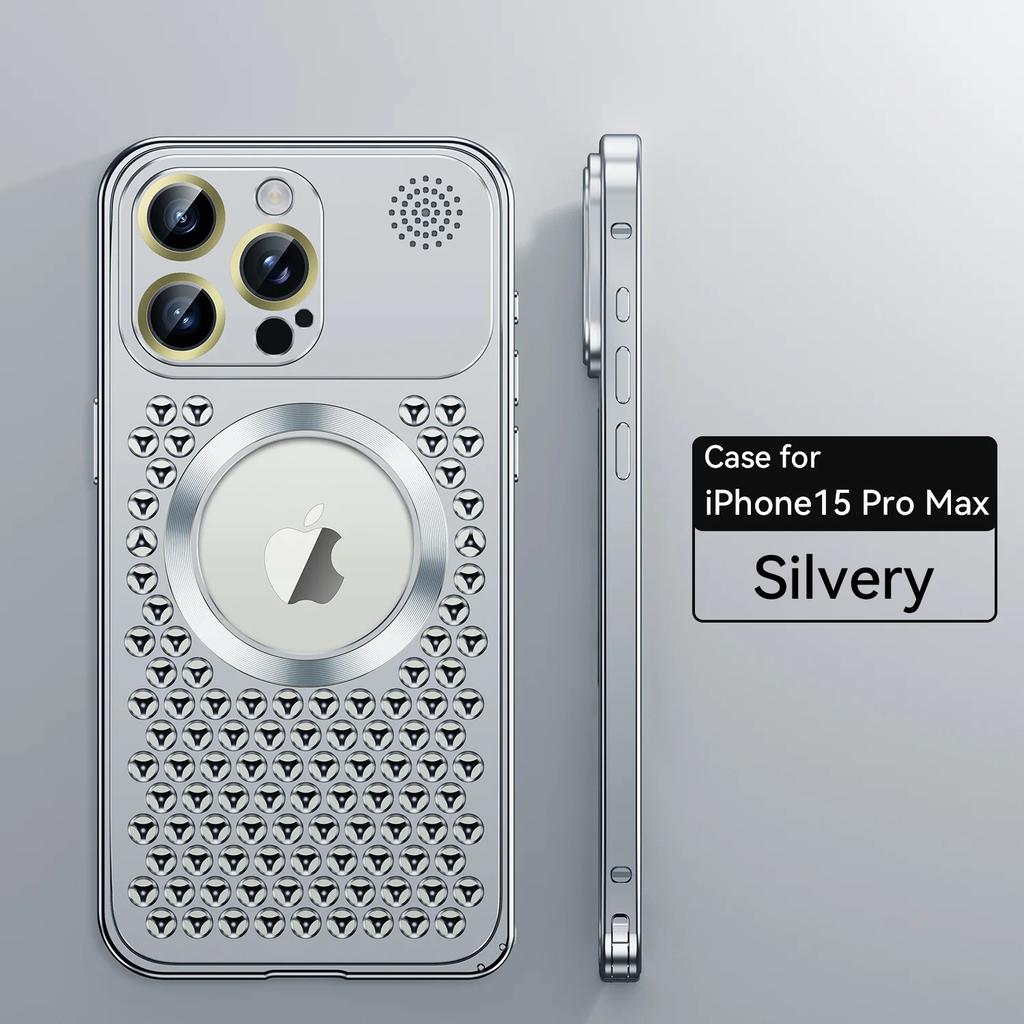 Spring Buckle Aromatherapy Lens Film Hollow Heat Dissipation Metal Shell