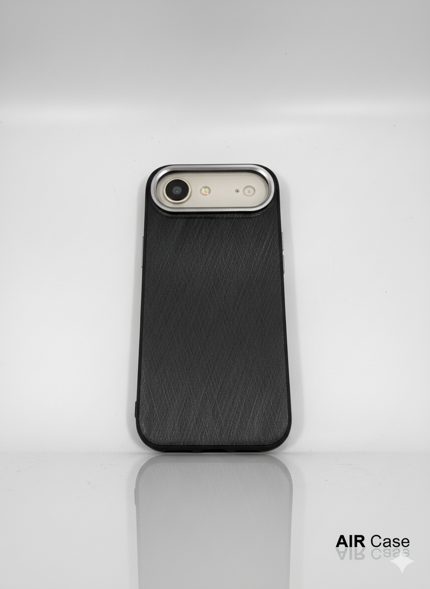 iPhone 17 Series: Silk Leather Pattern Case / Cover