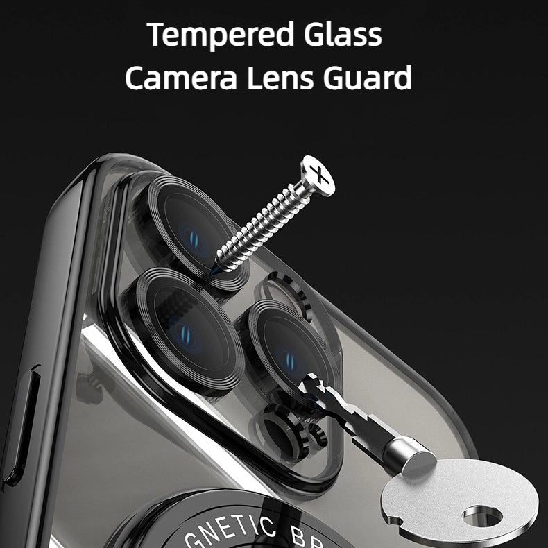 Electroplating Magnetic Bracket Mobile Phone Case