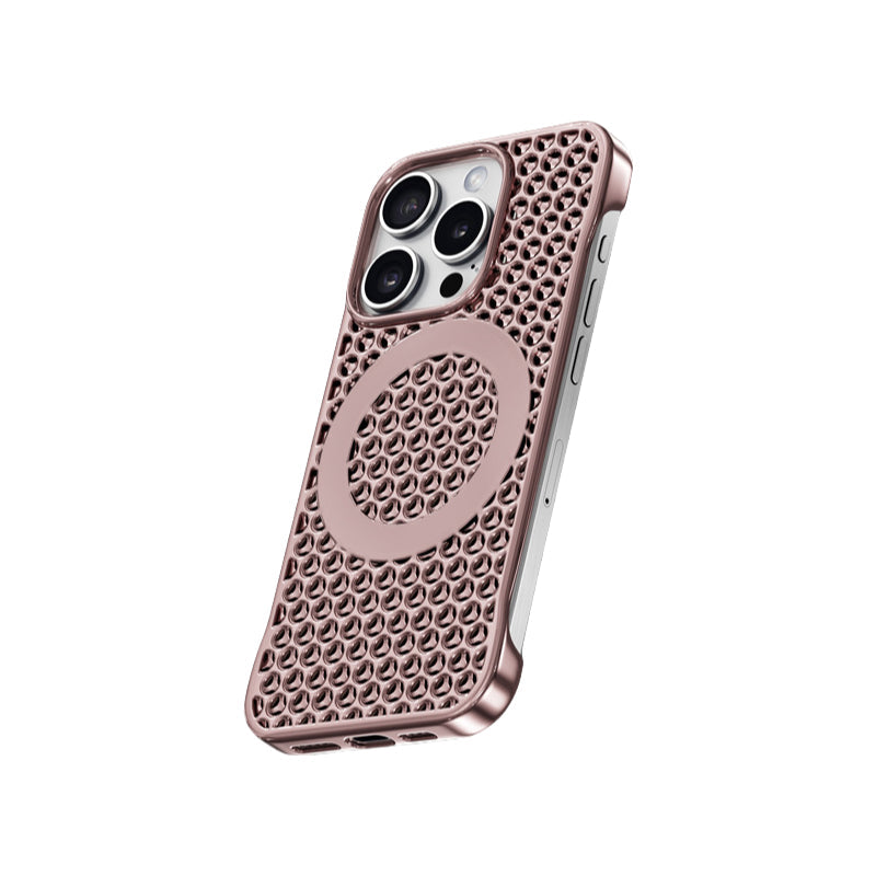 Half-covered Heat Dissipation Magnetic Mobile Phone Case