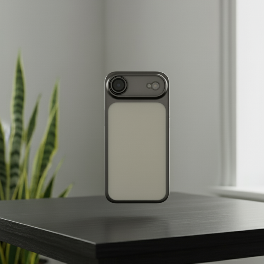 iPhone 17 Series: Matte Luxury Electroplating Case