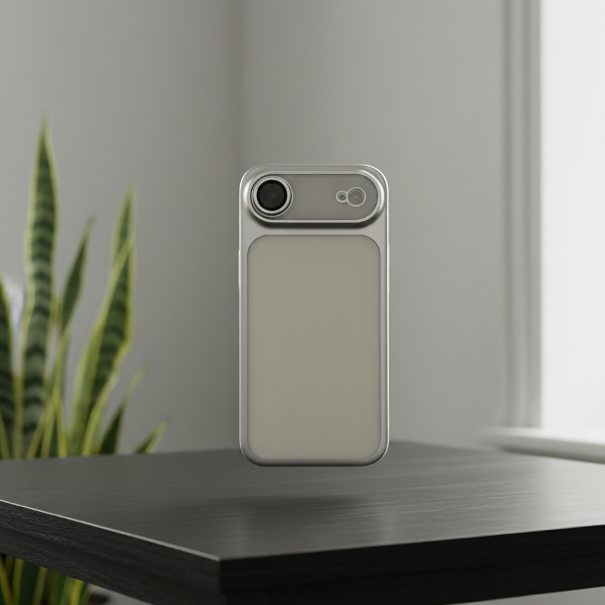 iPhone 17 Series: Matte Luxury Electroplating Case