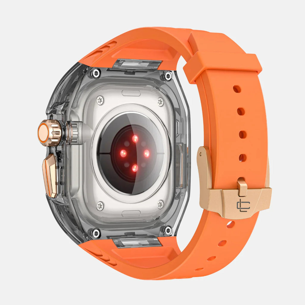 49MM Black Edition Case for iWatch Ultra 1, 2 - ORANGE