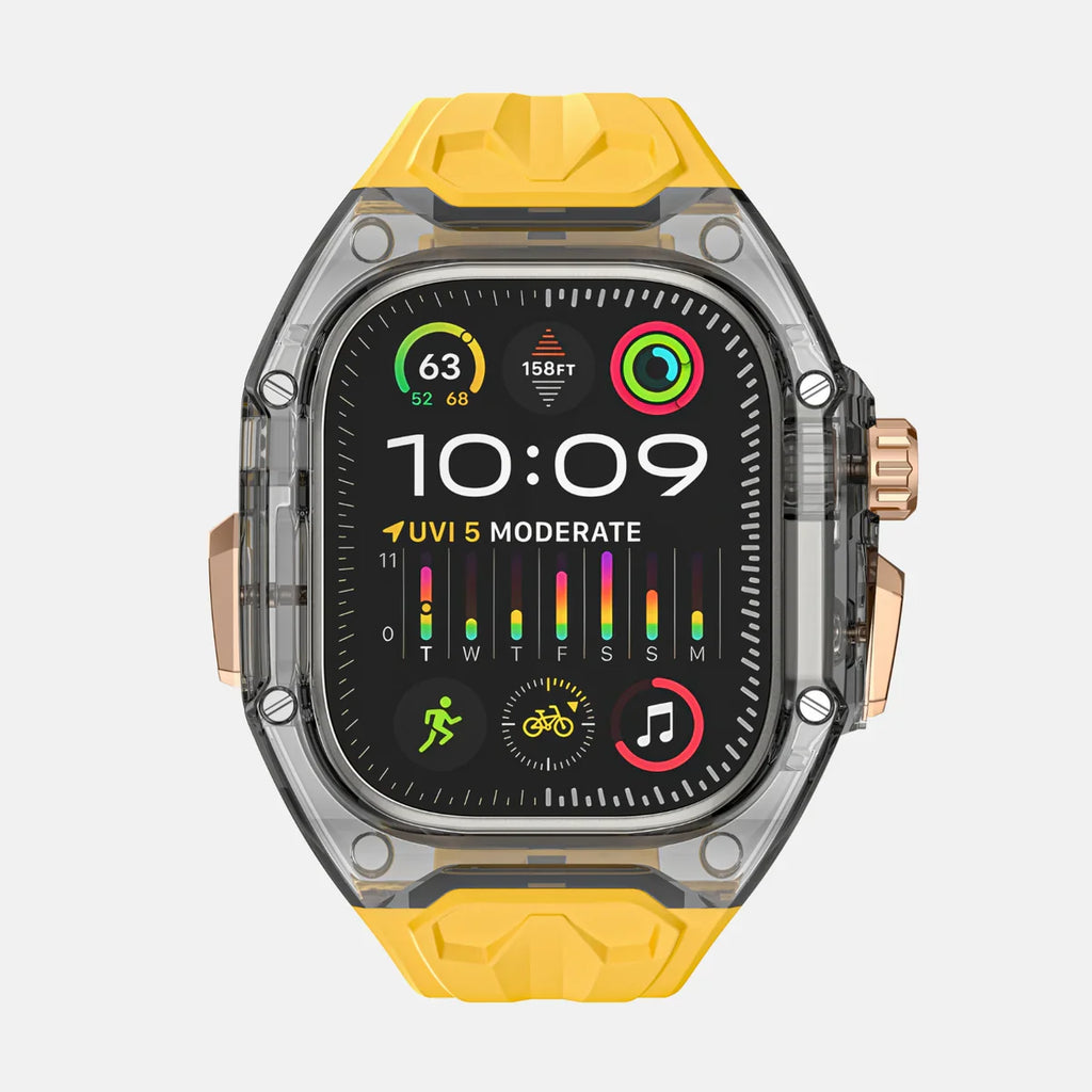 49MM Black Edition Case for iWatch Ultra 1, 2 - YELLOW