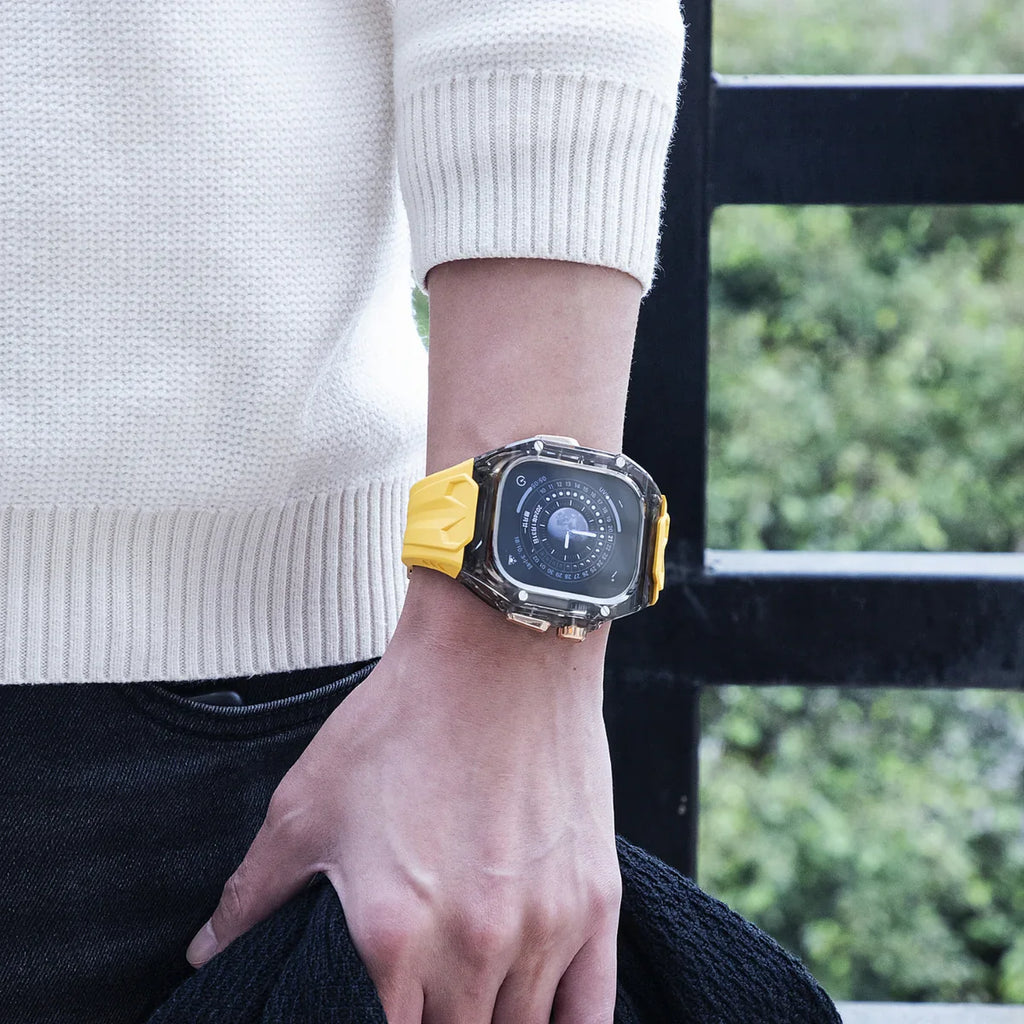 49MM Black Edition Case for iWatch Ultra 1, 2 - YELLOW