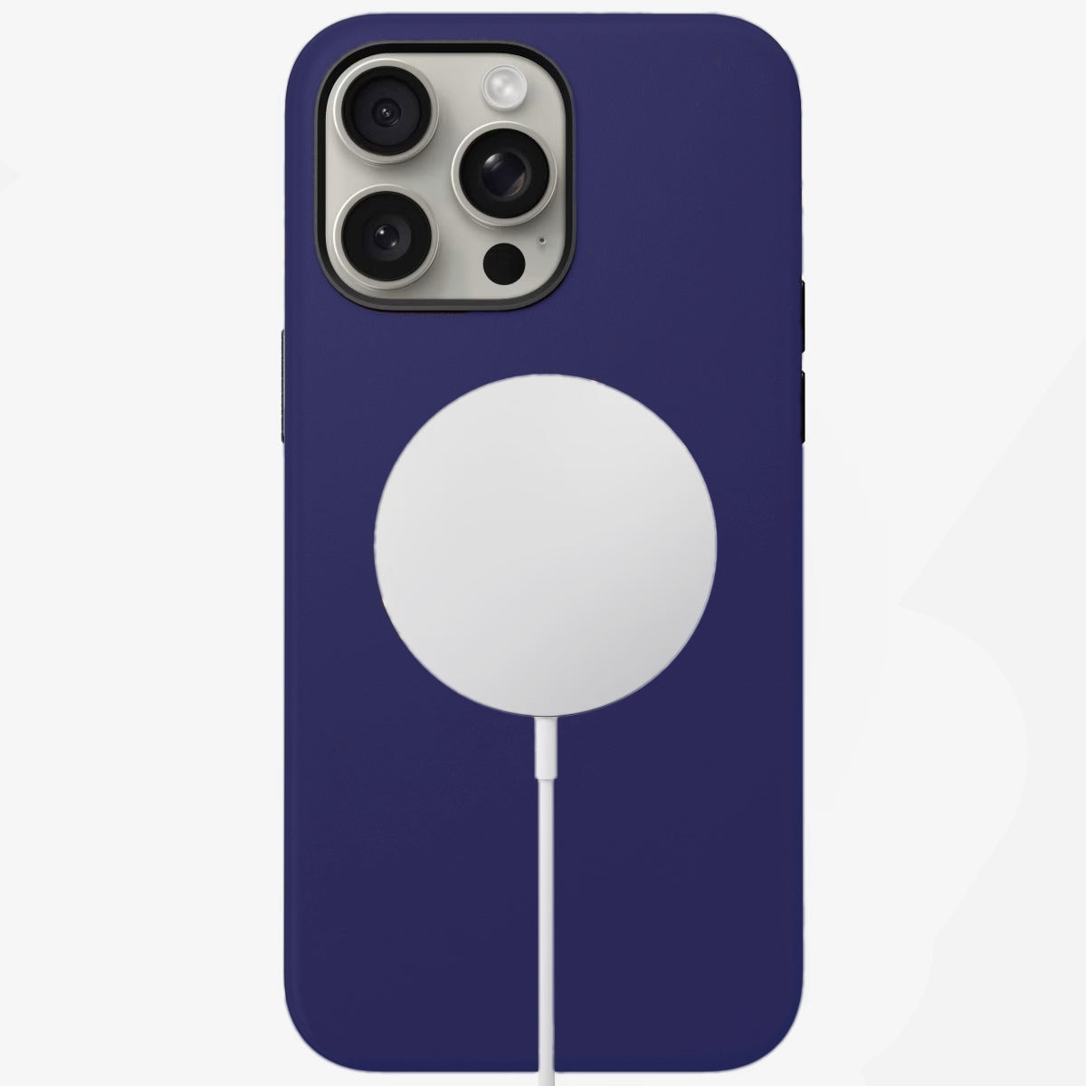 Modern Leather Case : iPhone 15 Series