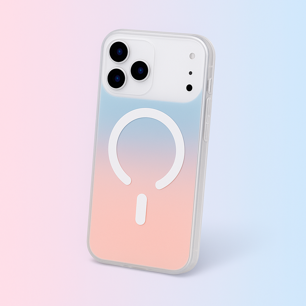 s New iPhone 17 Series|Laser Gradient Frosted Phone Case