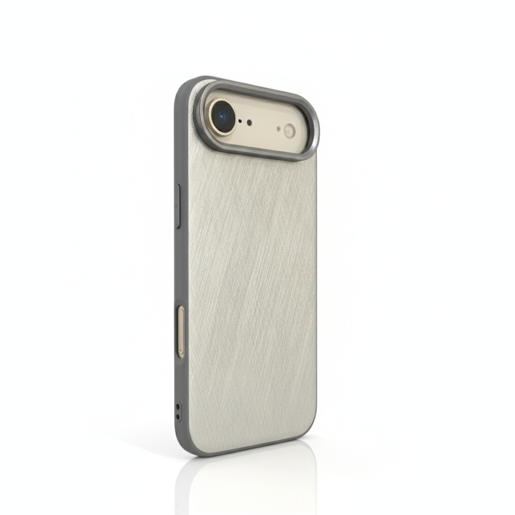 iPhone 17 Series: Silk Leather Pattern Case / Cover
