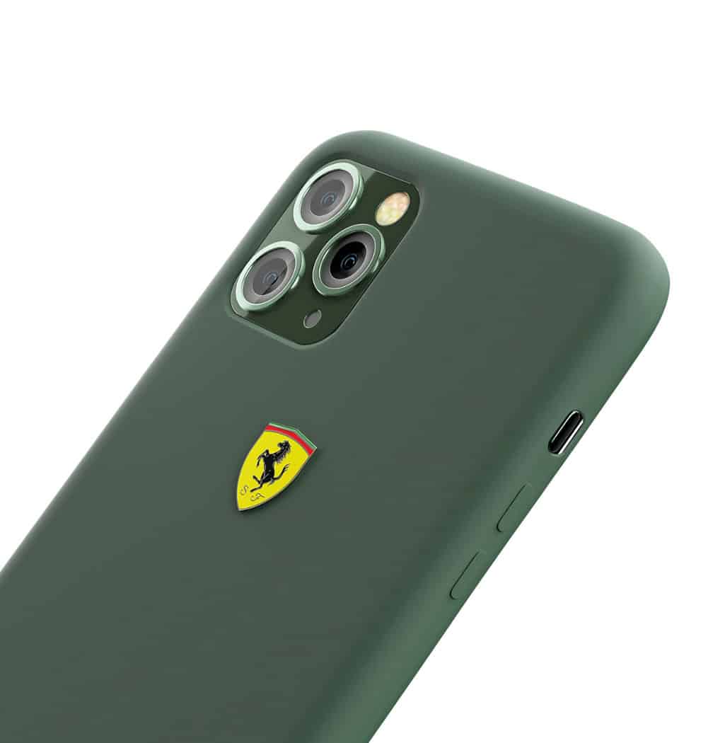 Ferrari ® iPhone Liquid Silicon Velvet-Touch Silk Finish Case