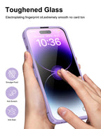 iPhone 13 360 Degree Cover - Titanium Alloy Ultra Thin Metal Case with Camera Protection