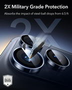 iPhone 17 Series : PVD Stainless Steel | Sapphire Glass Camera Rings | PVD